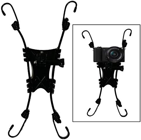 Universal Action Camera Backstop Chain Link Fence Mount for Action Camera, Digital Camera, Smartphone for Outdoor Sports
