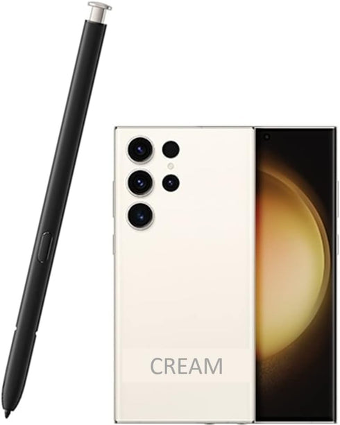 Galaxy S23 Ultra S Pen with Bluetooth, Replacement for Samsung Galaxy S23 Ultra (Cream)