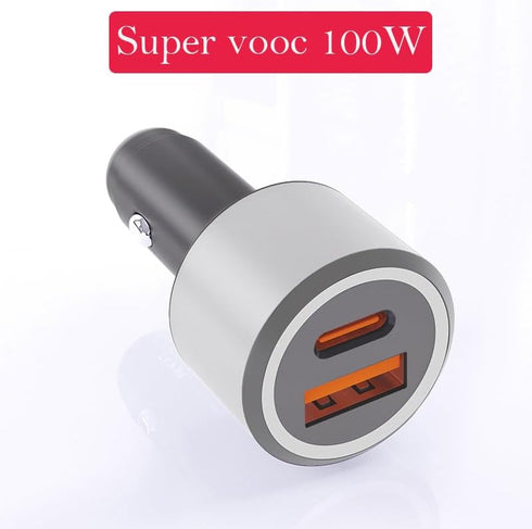 Warp Car Charger 80W for Oneplus 12 Ace 11 10 Pro 9 10T 10R 8T 8 7T 7 Pro 6T 9R Nord 2T CE 2 Lite N20 N10 N100
