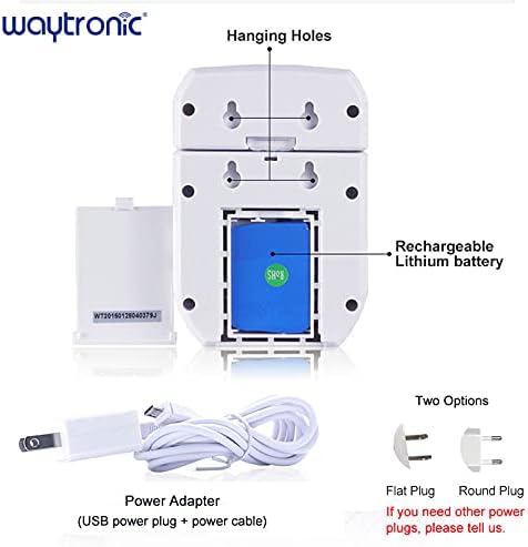 PIR Infrared Motion Sensor Activated Sound Player, Recordable Audio Alarm for Door Greeter Entry Alert