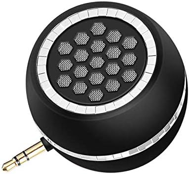 Mini Portable Speaker, 3W Mobile Phone Speaker with Clear Bass, 3.5mm AUX Audio Interface for Smartphones