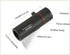 Chinshwehaw 2000X24 8000M/80000M Monocular Focus Optics Telescope onocular Power for Adults with Phone AdapterNight