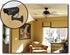 F FINDERS&CO Fake Security Camera with Realistic Red Flashing Lights and Warning Sticker, Indoor Outdoor, 2 Pack