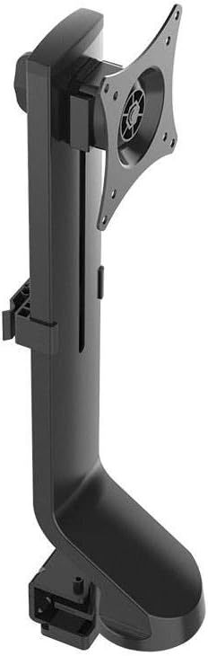 Monoprice Low Profile Flat-Clamp Mount for Single Monitor, Fits Screens Up to 32 Inches, VESA 75x75/100x100, Black