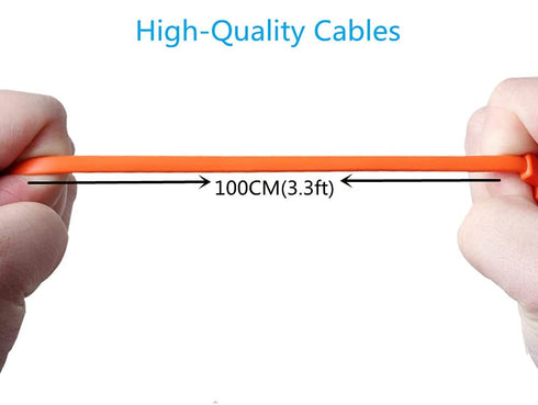 USB-C Charger Fast Charging Cable for JBL Flip 5, Charge 5, Charge 4, Pulse 4, JR POP, Portable Wireless Speaker & More