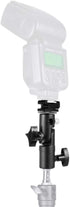 FOTYRIG Camera Speedlite Mount Flash Stand Bracket | Compatible with Nikon Pentax Olympus Nissin Flashes