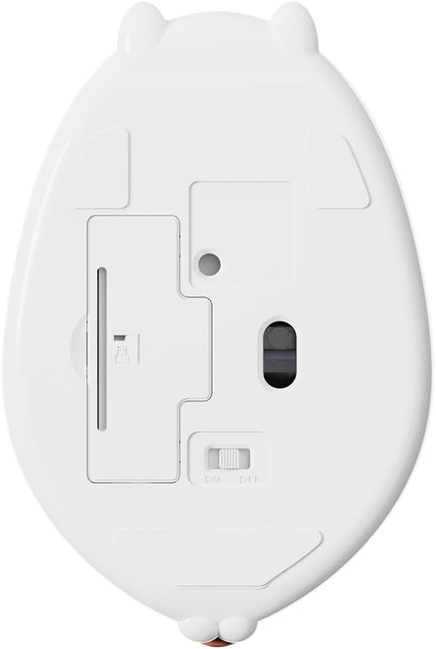 Akko Cat Theme Wireless Gaming Mouse, 2.4G GHz with a USB Receiver, Cute Optical Cordless Cartoon Mice for Computer/Laptop/Desktop/PC/iPad, Compatible with Mac/Win (Gray Mimo)
