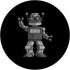 Funny Robot Design For Kids Boys Girls PopSockets Swappable PopGrip - Robotics Bot Lovers