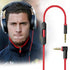 Replacement Audio Cable Cord with In-line Microphone for Beats Solo 2, Solo 3, Studio 3, Pro, Detox, Wireless, 4.6 FT