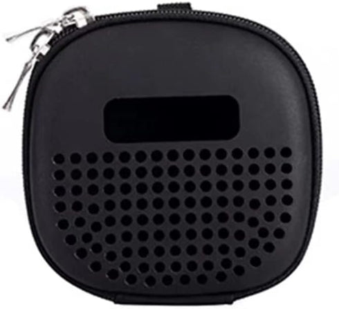 LZYDD Hard Travel Bag Case with Portable Metal Hook, Fits Bose Micro Speaker for Secure Outdoor Protection (Black)