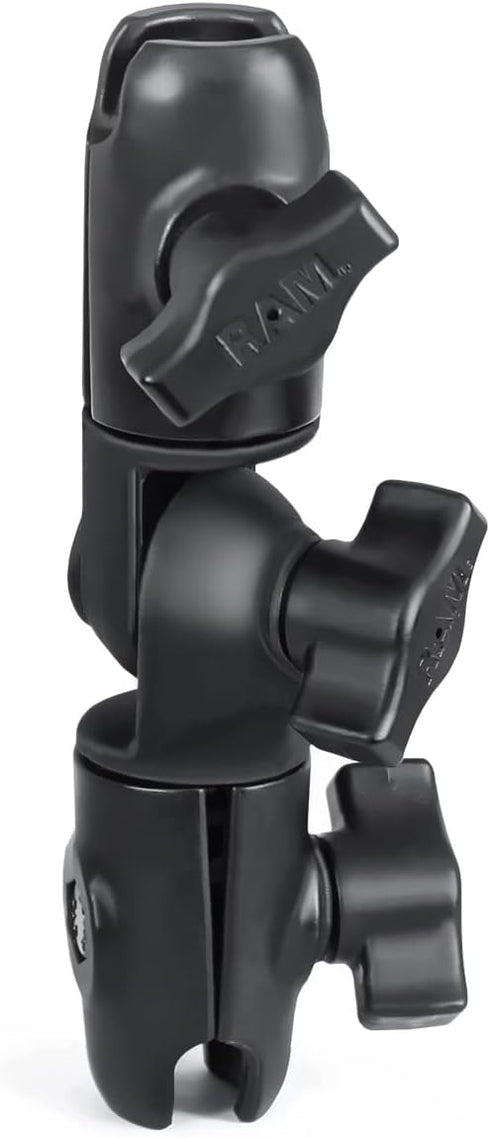 RAM MOUNTS Swivel Double Socket Arm, B Size 1" Ball Articulating Mount with 360