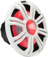 Kicker KMG10 10-Inch Grille for KM10 and KMF10 Subwoofer, LED, White