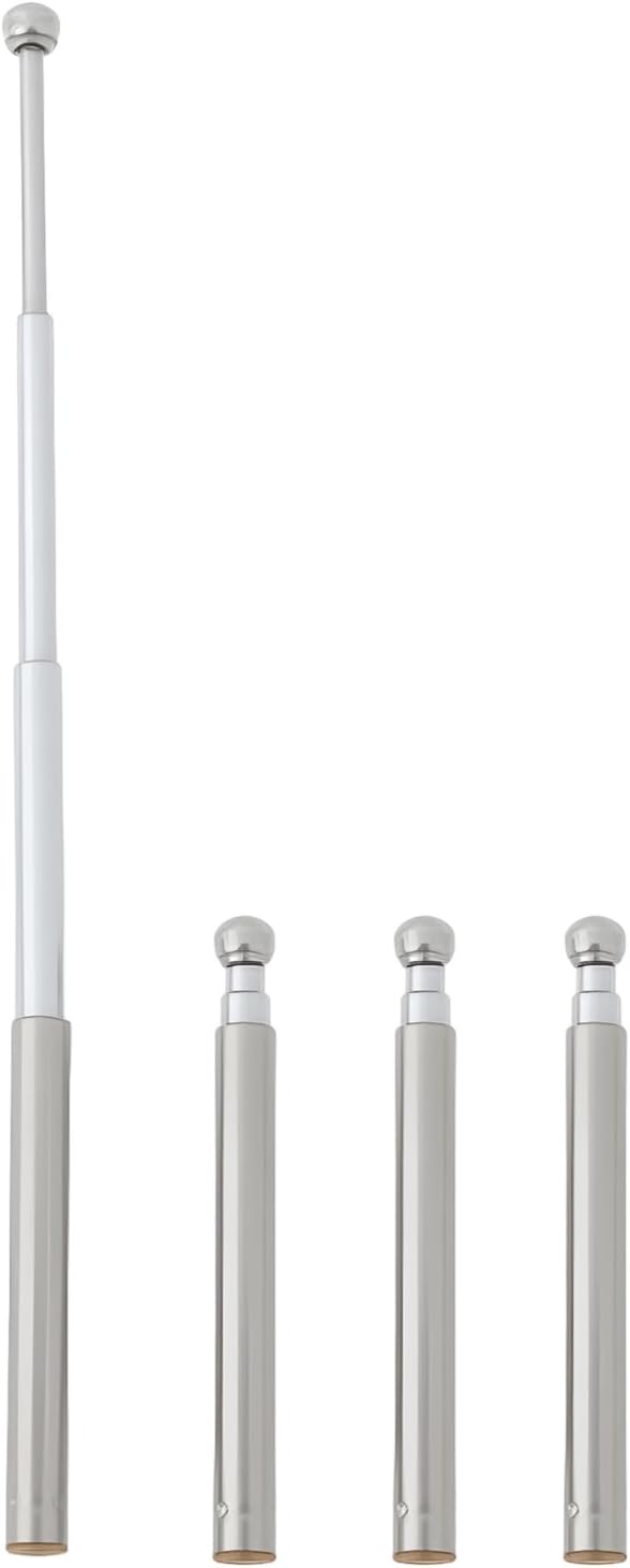 Create idea 4Pcs 4-Section Telescopic Rod Antenna Suitable for: Radio walkie-Talkie Remote