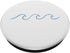 aesthetically pleasing one line art wave minimalist surf PopSockets Standard PopGrip