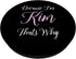 Kim Name Personalized Cute Pink Girl Custom Swappable PopSockets PopGrip