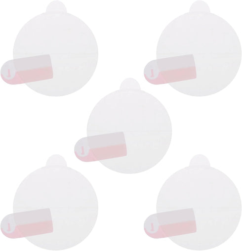 5pcs Universal Round Smartwatch Screen Protectors, 30mm Anti-Blue Light TPU Waterproof Anti-Scratch Protective Film