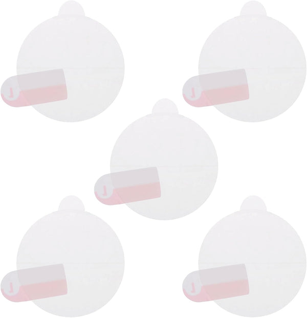 5pcs Universal Round Smartwatch Screen Protectors, 30mm Anti-Blue Light TPU Waterproof Anti-Scratch Protective Film