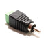 Lemoy 10-Pack Phono RCA Male and Female Plug to AV Screw Terminal Adapter