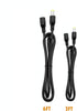 Belker 12 Volt Power Extension Cable Cord for CCTV IP Security Camera, 2 Pack DC 5.5mmx2.1mm Extension Power Adapter