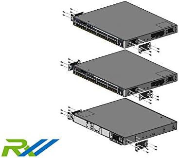 19" Rack Mount Kit Compatible/Replacement for Cisco Catalyst 2960-X and 2960-XR Series Switches