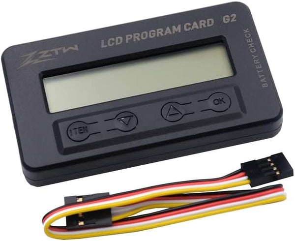 ZTW Shark G2 ESC LCD Program Card for Rc Boat Brushless Electronic
