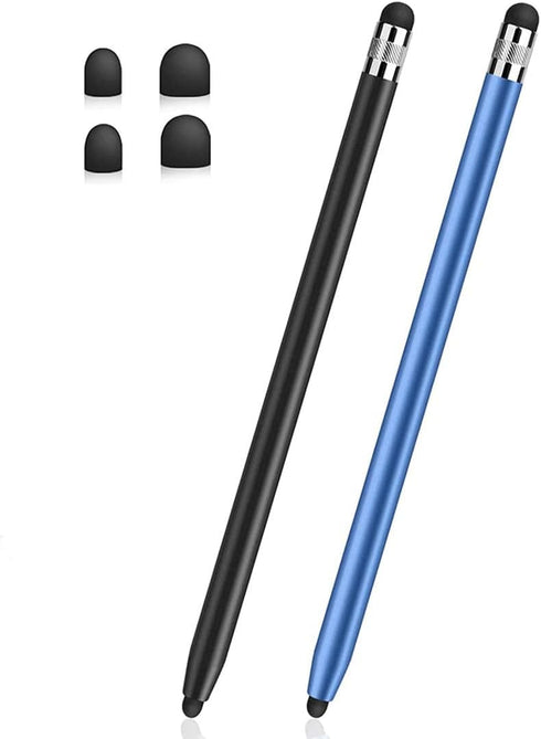 Stylus Pens for Touch Screens (2-Pack), Sensitivity & Precision for iPhone/iPad/Samsung Galaxy/Tablets