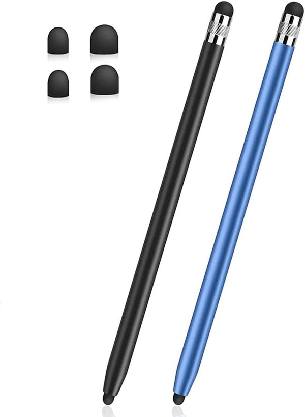 Stylus Pens for Touch Screens (2-Pack), Sensitivity & Precision for iPhone/iPad/Samsung Galaxy/Tablets