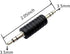 6 Pack 3.5mm Jack to 3.5mm Audio Male Adapter Connectors