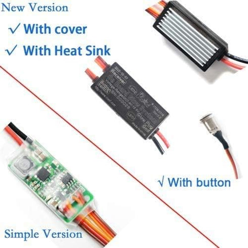 RC Plane Hobby On Board Glow System-for Nitro Engine New Version wHeat Sink and Cover for RC Plane On Board Glow System