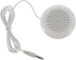 Portable 3.5mm Mini Pillow Speaker, Outdoor Stereo Speaker for iOS, Android, MP3, MP4, White