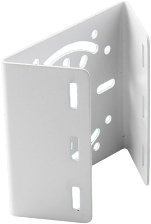 Universal Security Camera Vertical Pole Mount Bracket, Solid Metal Adapter with 3 Loops for CCTV Cameras