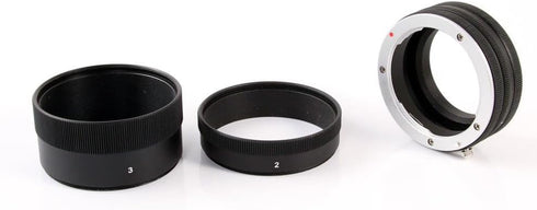 Macro Extension Tube Ring Kit for Sony E-Mount Camera Lens NEX-5R 5T 5N NEX-6 NEX-7 a7 a7S a7R a7II a7SII a7RII a6500