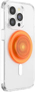 PopSockets Phone Grip Compatible with MagSafe, Phone Holder - Into The Woods, Orange Zest, Wireless Charging Compatible