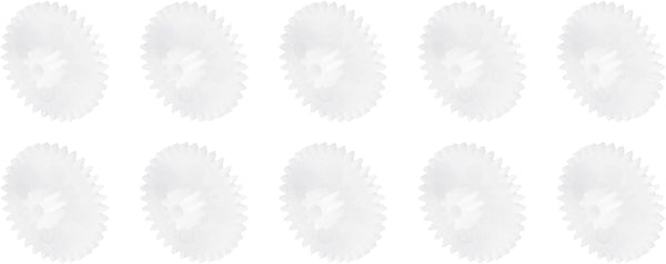 MECCANIXITY 10 Pcs Plastic Gears 34 Teeth Plastic Motor Gear Model 34102B