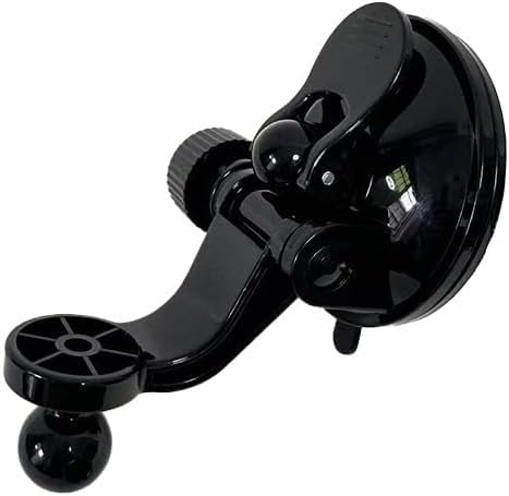 ThtRht 2 Pack 17mm GPS Navigator Windshield Mount Holder with Ball Head Connector Adapter Suction Cup GPS Mount Stand