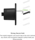 mophie 16/15/14/13/12 Magnetic Vent Mount for Apple iPhone Series - MagSafe Compatible, Adjustable Arm, Multiple