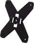 Wall Mount Adapter Steel Bracket Plate Made for Sceptre Monitor C255B-FWT240 C345B-QUT168 C305W-2560UN C305B-200UN/C305B-200UN1 Series, Black