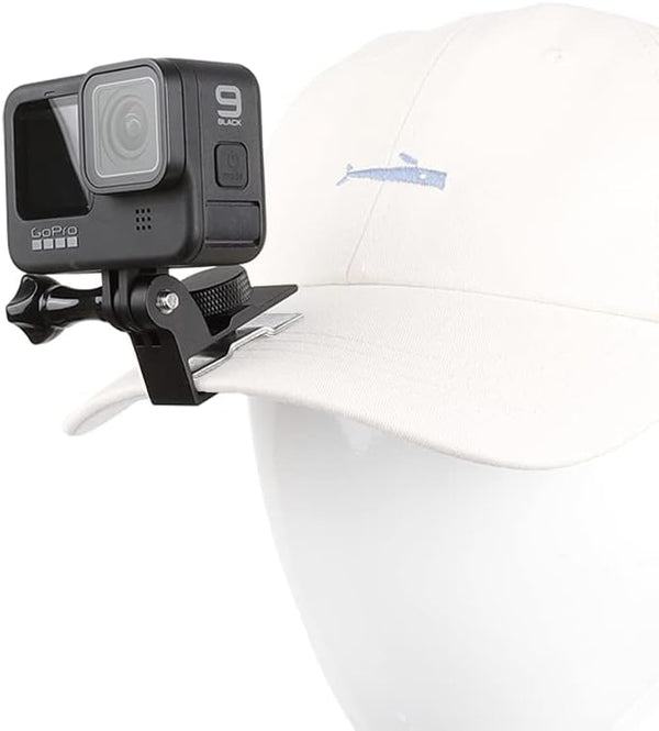 PellKing Baseball Cap Metal Clip Mount for GoPro Hero, DJI Osmo Action, Quick Release