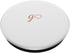 Rose Initial Letter G Heart Minimalist White PopSockets Standard PopGrip