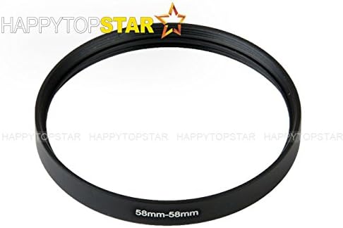 Metal 58-58 mm 58mm 58 mm Female to Female Coupling Ring Adapter for Lens Filter