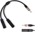 GLSOWEE Car Antenna Adapter, Radio Stereo Antenna Adapter Connector, 1 Male to 2