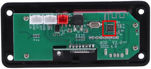 DC 6V 12V Bluetooth Decoder Board, KIMISS Bluetooth 5.0 MP3 Module with Remote Control