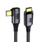 NFHK USB4 Cable 120cm: 40Gbps, 100W Charging, 8K@60Hz, 5K@60Hz, Compatible with Thunderbolt 3/4.