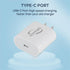 20W USB-C Power Adapter Fast Charger Block, Portable Travel Wall Plug for iPhone, Samsung Galaxy Charging Cube