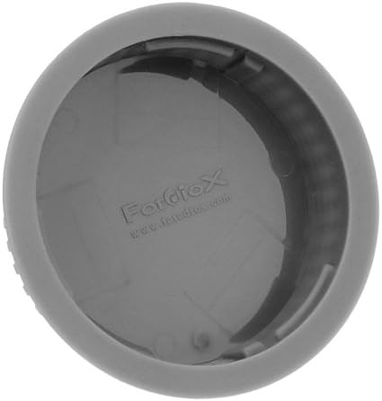 Fotodiox Designer Lens Rear Cap (Gray) Compatible with Canon EOS EF and EF-S Lenses