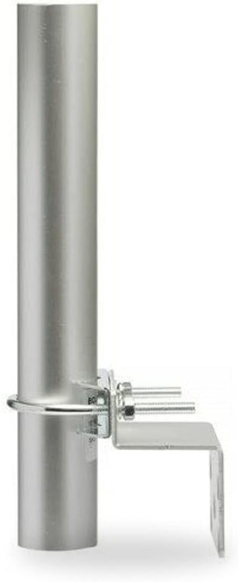 10” Inch Pole Mount Accessory for Outside Antenna (Signal Booster, Yagi Antenna, Expansion Kit) - with U-Bracket