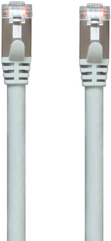 Monoprice Cat7 Ethernet Network Patch Cable - 5 feet, Gray, 26AWG, Shielded, Entegrade Series