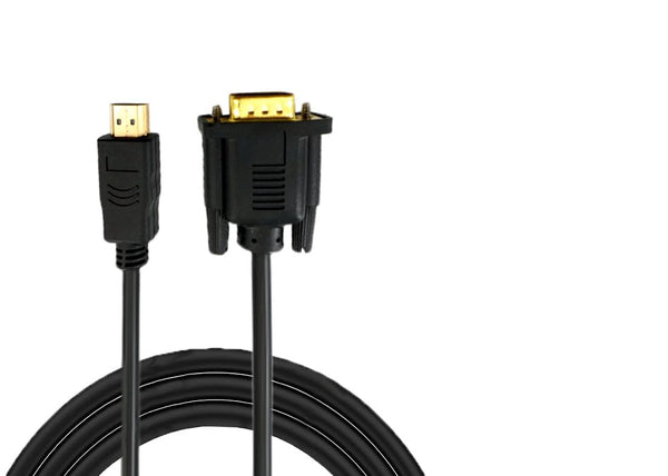 UIGOCLE Replacement HDMI to VGA Cable, Computer HDMI to VGA Monitor Cable 1080P@60Hz