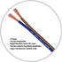 InstallGear 12 Gauge Speaker Wire AWG (100ft - Blue/Black) for Car Speakers, Home Theater, Outdoor Use