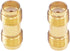 10pcs Antenna Adapter, SMA Female to SMA Female Connector Coupler for Antenna Radio, F10-10
